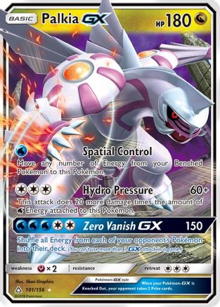 Palkia GX (101/156) [Soleil et Lune : Ultra Prisme] 