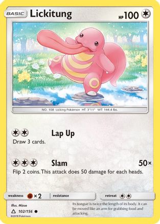 Lickitung 102/156 - [SM  Ultra Prism]