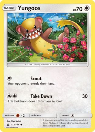 Yungoos 112/156 - [SM  Ultra Prism]