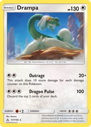 Drampa (117/156) [Soleil et Lune : Ultra Prisme] 