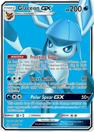 Glaceon GX (141/156) [Soleil et Lune : Ultra Prisme] 