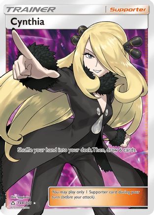 Cynthia (Full Art) 148/156 - [SM  Ultra Prism] Holofoil