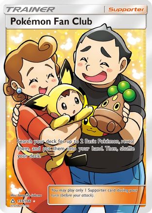 Pokemon Fan Club (Full Art) 155/156 - [SM  Ultra Prism] Holofoil