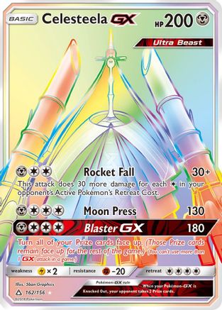 Celesteela GX (162/156) [Soleil et Lune : Ultra Prisme] 