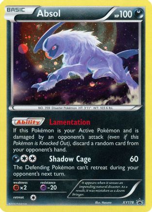 Absol - XY178 XY178/211 - [XY Promos] Holofoil