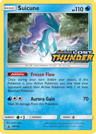 Suicune (SM149) [Soleil et Lune : Promos Black Star] 