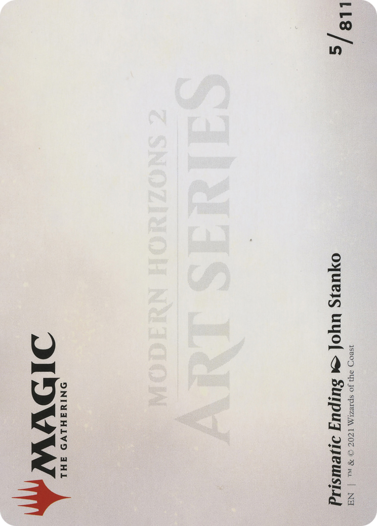 Prismatic Ending // Prismatic Ending (AMH2-005) - [Modern Horizons 2 Art Series] (Borderless)