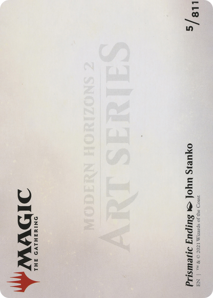 Prismatic Ending // Prismatic Ending (AMH2-005) - [Modern Horizons 2 Art Series] (Borderless) Foil