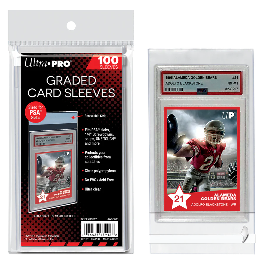 PSA Graded Card Sleeves (100ct)