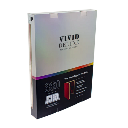 Vivid Deluxe 9-Pocket Zippered PRO-BINDER®