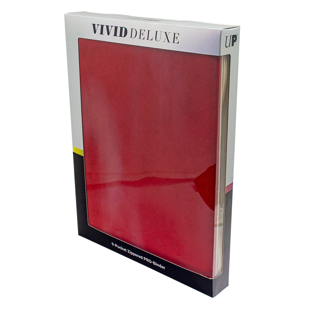 Vivid Deluxe 9-Pocket Zippered PRO-BINDER®
