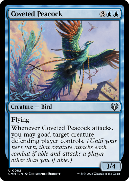 Coveted Peacock (CMM-082) - [Commander Masters]