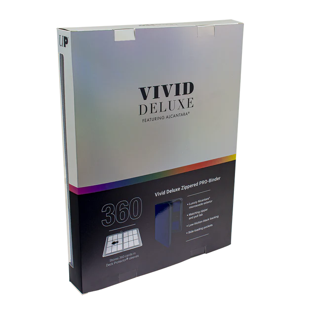 Vivid Deluxe 9-Pocket Zippered PRO-BINDER®