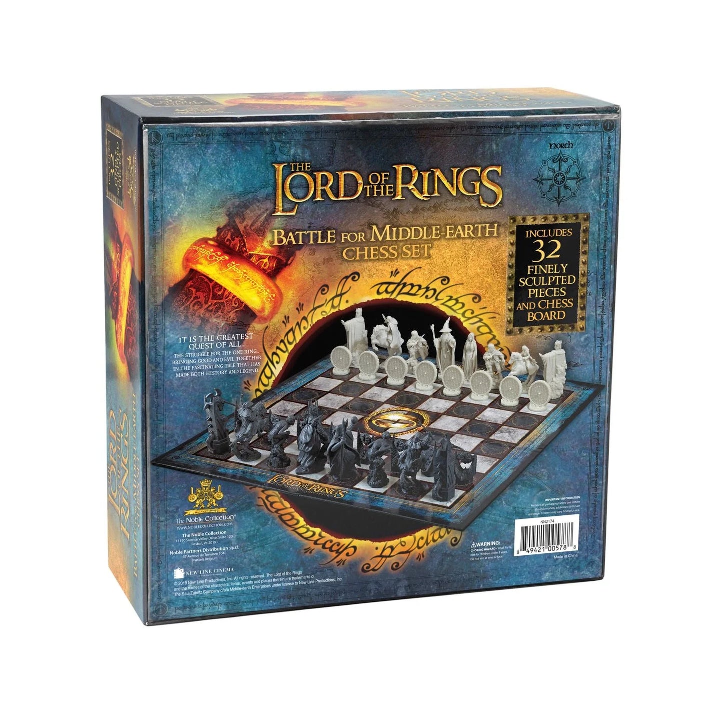 Lord of The Rings Chess Set