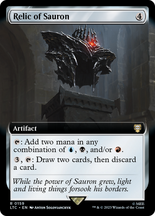 Relic of Sauron (LTC-159) - [Tales of Middle-earth Commander]: (Extended Art)