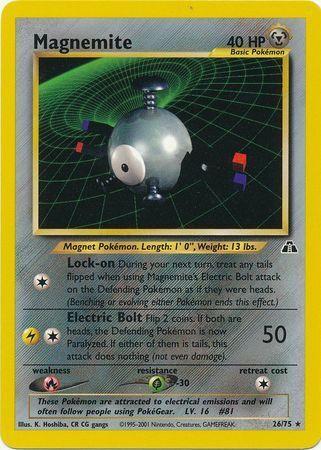 Magnemite (26) 26/75 - [Neo Discovery] Unlimited