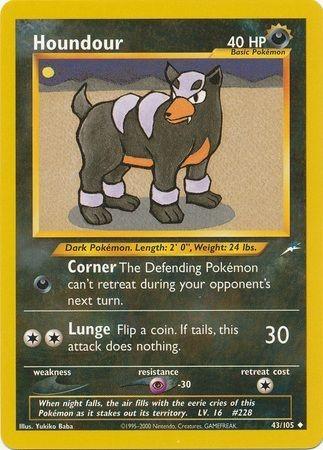 Houndour 43/105 - [Neo Destiny] Unlimited