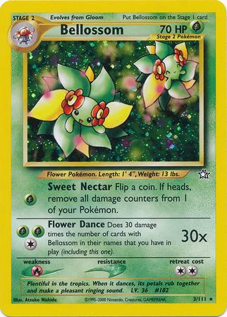 Bellossom 3/111 - [Neo Genesis] Unlimited Holofoil