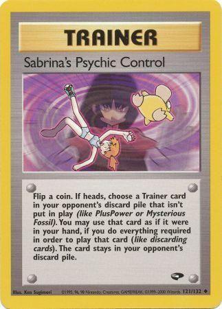 Sabrina's Psychic Control 121/132 - [Gym Challenge] Unlimited