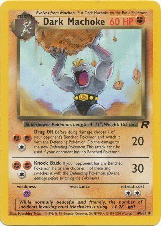 Dark Machoke 40/82 - [Team Rocket] Unlimited