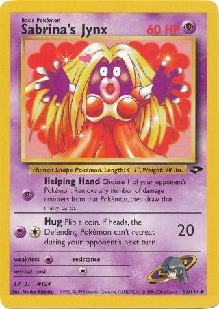 Sabrina's Jynx 57/132 - [Gym Challenge] Unlimited