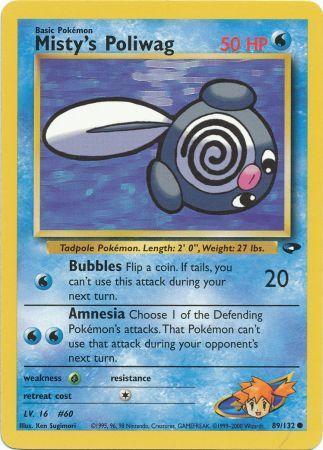 Misty's Poliwag 89/132 - [Gym Challenge] Unlimited