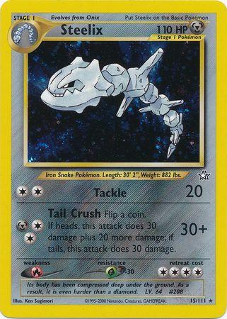 Steelix 15/111 - [Neo Genesis] Unlimited Holofoil
