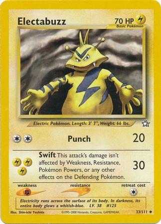 Electabuzz 33/111 - [Neo Genesis] Unlimited