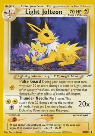 Light Jolteon 48/105 - [Neo Destiny] Unlimited
