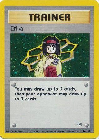 Erika (16) 16/132 - [Gym Heroes] Unlimited Holofoil