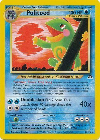 Politoed (27) 27/75 - [Neo Discovery] Unlimited