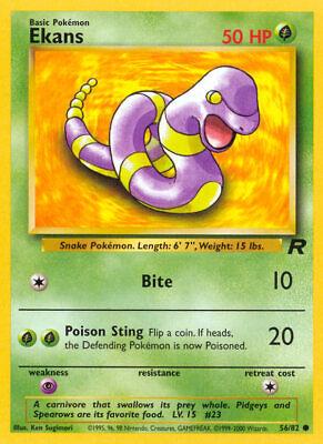 Ekans 56/82 - [Team Rocket] Unlimited