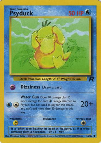Psyduck 65/82 - [Team Rocket] Unlimited