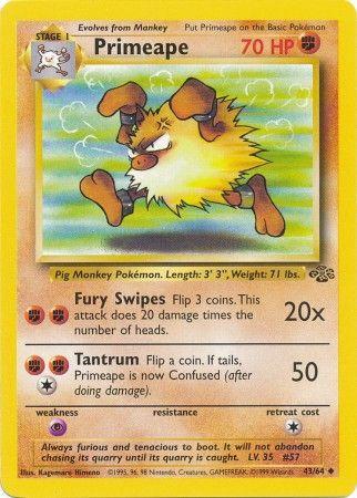 Primeape 43/64 - [Jungle] Unlimited