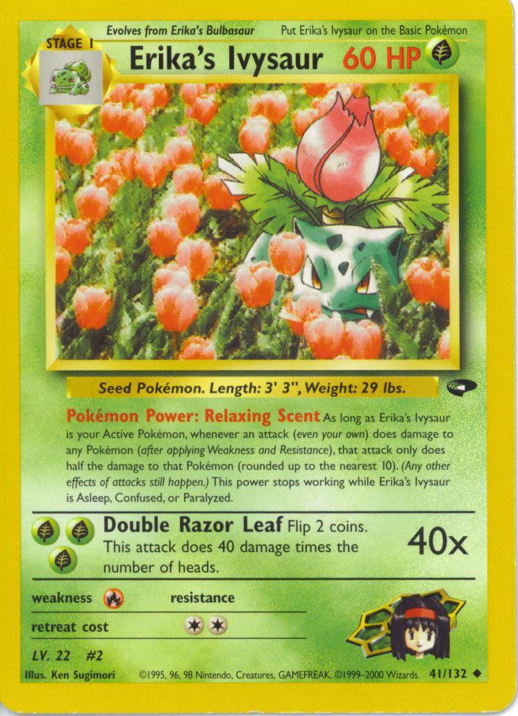 Erika's Ivysaur 41/132 - [Gym Challenge] Unlimited