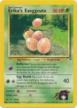 Erika's Exeggcute (43) 43/132 - [Gym Heroes] Unlimited