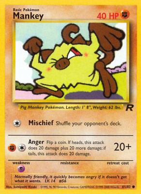 Mankey 61/82 - [Team Rocket] Unlimited