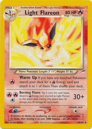 Light Flareon 46/105 - [Neo Destiny] Unlimited