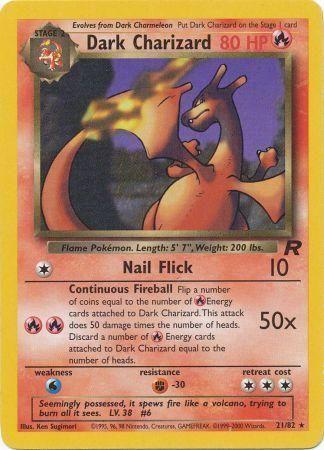 Dark Charizard (21) 21/82 - [Team Rocket] Unlimited