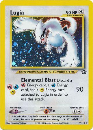 Lugia 9/111 - [Neo Genesis] Unlimited Holofoil