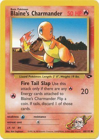 Blaine's Charmander 60/132 - [Gym Challenge] Unlimited