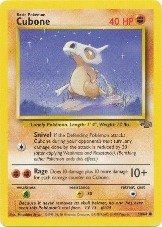 Cubone 50/64 - [Jungle] Unlimited