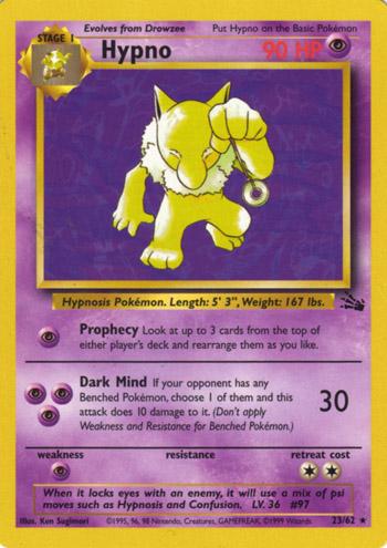 Hypno (23) 23/62 - [Fossil] Unlimited