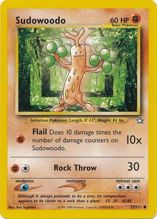Sudowoodo 77/111 - [Neo Genesis] Unlimited