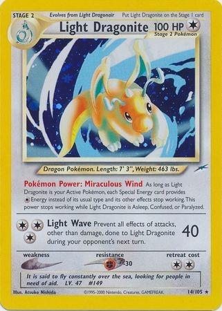 Light Dragonite 14/105 - [Neo Destiny] Unlimited Holofoil