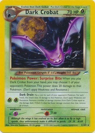 Dark Crobat 2/105 - [Neo Destiny] Unlimited Holofoil