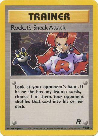 Rocket's Sneak Attack (72) 72/82 - [Team Rocket] Unlimited