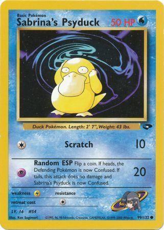 Sabrina's Psyduck 99/132 - [Gym Challenge] Unlimited