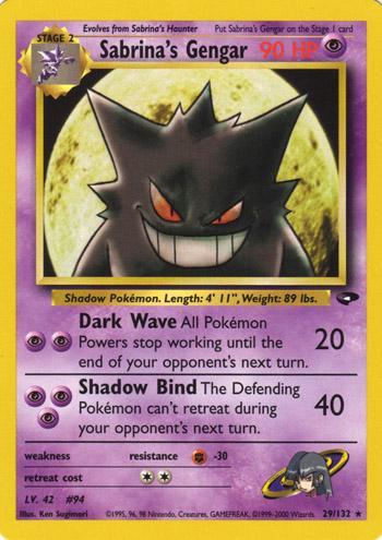 Sabrina's Gengar 29/132 - [Gym Challenge] Unlimited
