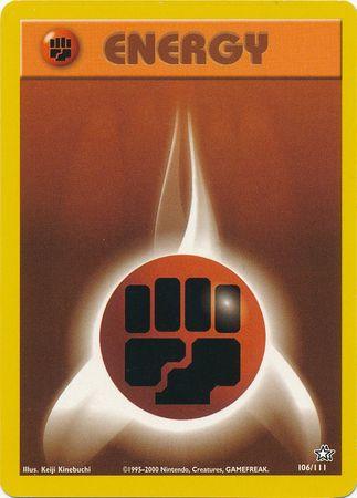Fighting Energy 106/111 - [Neo Genesis] Unlimited